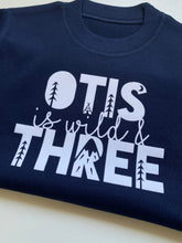 Load image into Gallery viewer, The Wild Birthday - Sweater (One - Three Years - Personalised)