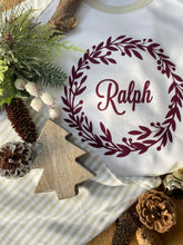 Load image into Gallery viewer, Sage Stripe Pyjamas - Personalised