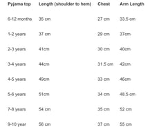 Load image into Gallery viewer, Candy Cane Style Pyjamas - Personalised (choose your design)