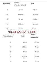 Load image into Gallery viewer, Candy Cane Style Pyjamas - Personalised (choose your design)