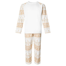 Load image into Gallery viewer, Natural Fairisle Pyjamas - Personalised