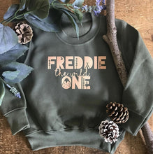 Load image into Gallery viewer, The Wild Birthday - Sweater (One - Three Years - Personalised)