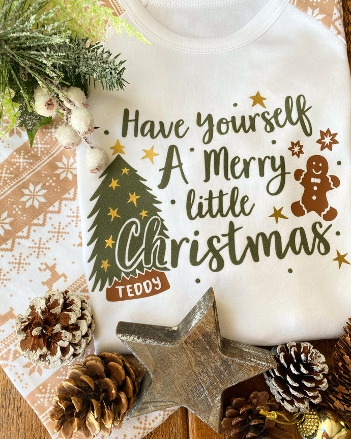 Natural Fairisle Pyjamas - Personalised