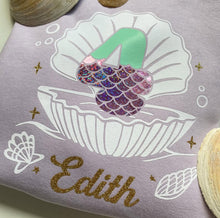 Load image into Gallery viewer, Birthday Shells - Personalised Sweater
