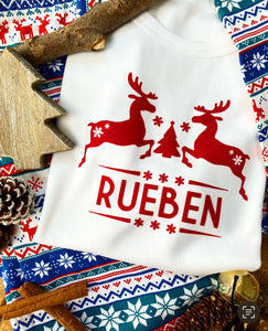 Reindeer Style Pyjamas - Choose your Design