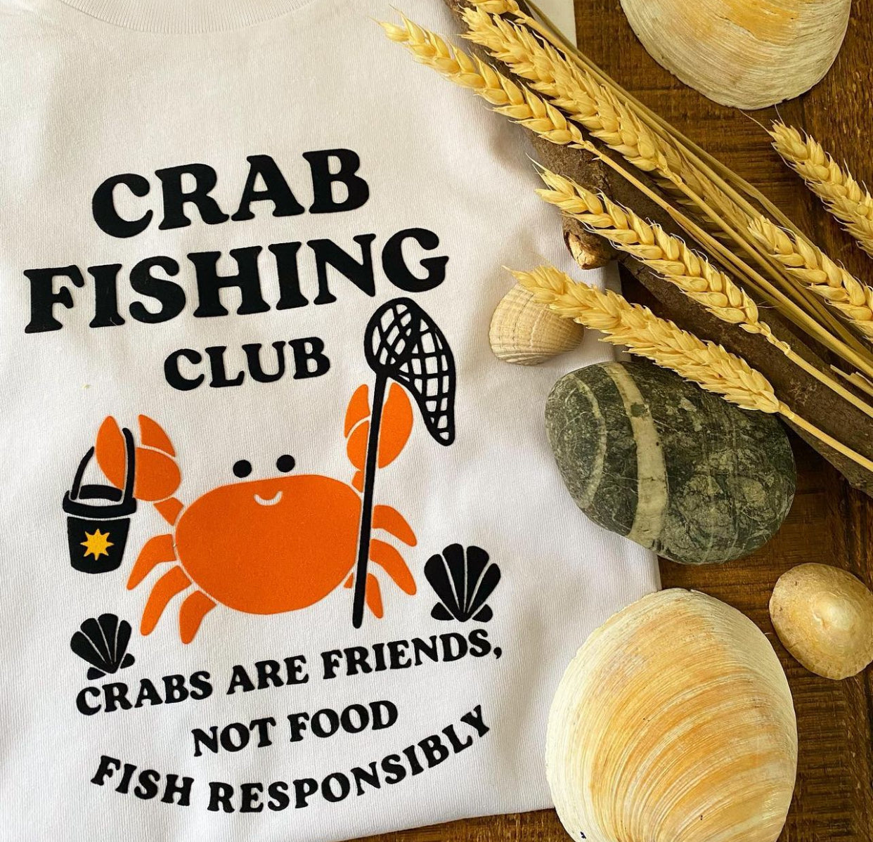 Oversized Sweater Shorts Set Crab Fishing Club – Sophia and