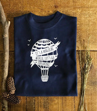 Load image into Gallery viewer, Oversized Sweater &amp; Shorts Set - UP UP &amp; Away
