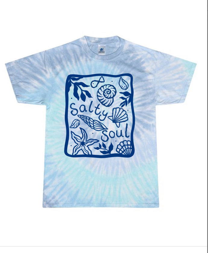 Salty Soul - Adult Tie Dye Tshirt