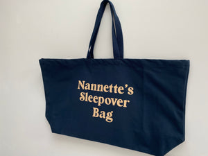 Personalised Sleepover Bag - Oversized Bag
