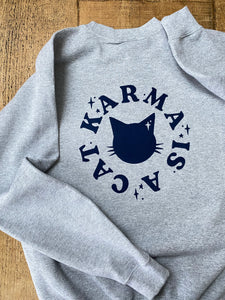 Karma Is A Cat - Sweater