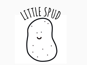 Mama/ Daddy's Little Spud - Baby Vest