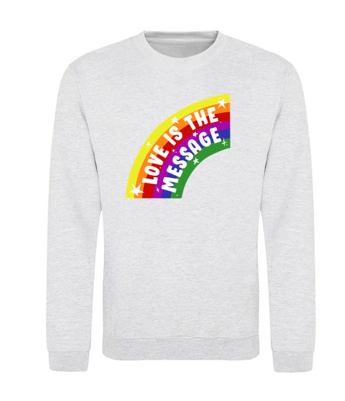 Love Is The Message - Adult Sweater