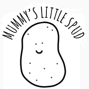 Mama/ Daddy's Little Spud - Baby Vest