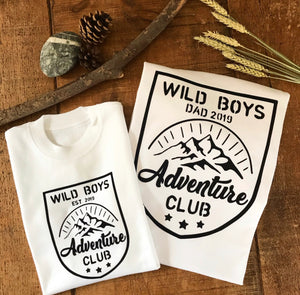 Wild 'Boys/Girls' Adventure Club - Adult Tshirt