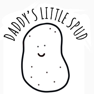 Mama/ Daddy's Little Spud - Baby Vest