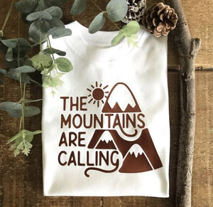 The Mountains Are Calling - Adult Top