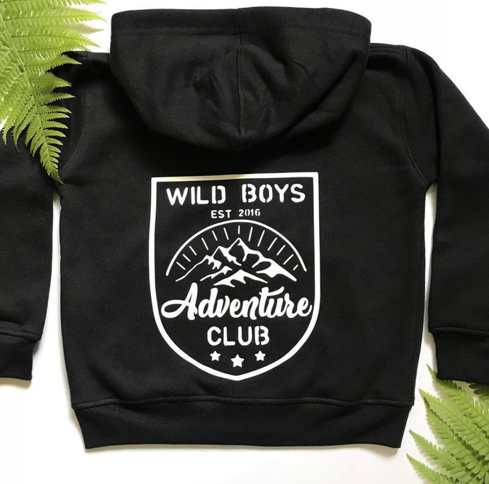 Wild Adventure Zip Up Hoody