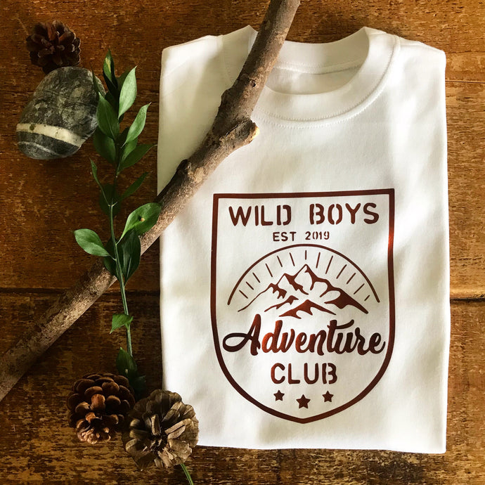 Wild Adventure Club - Baby Vest