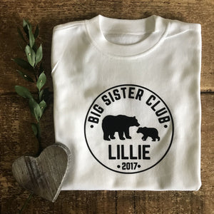 Big Brother/ Sister Bear -Sweater