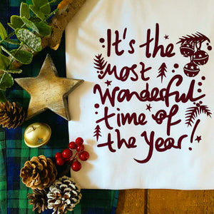 Wonderful Time Of The Year - Baby Sleepsuit