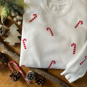 Candy 2025 cane sweater