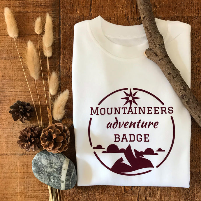 Mountaineers Badge - Adult Tshirt