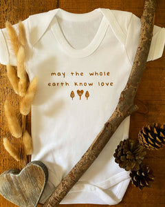 Love Earth - Baby Vest