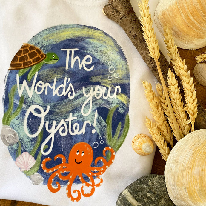 The World's Your Oyster -Sweater