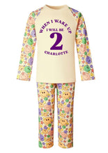Load image into Gallery viewer, When I Wake Up - Stripe Birthday Pyjamas (4 prints to choose from)
