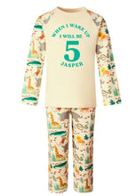 Load image into Gallery viewer, When I Wake Up - Stripe Birthday Pyjamas (4 prints to choose from)
