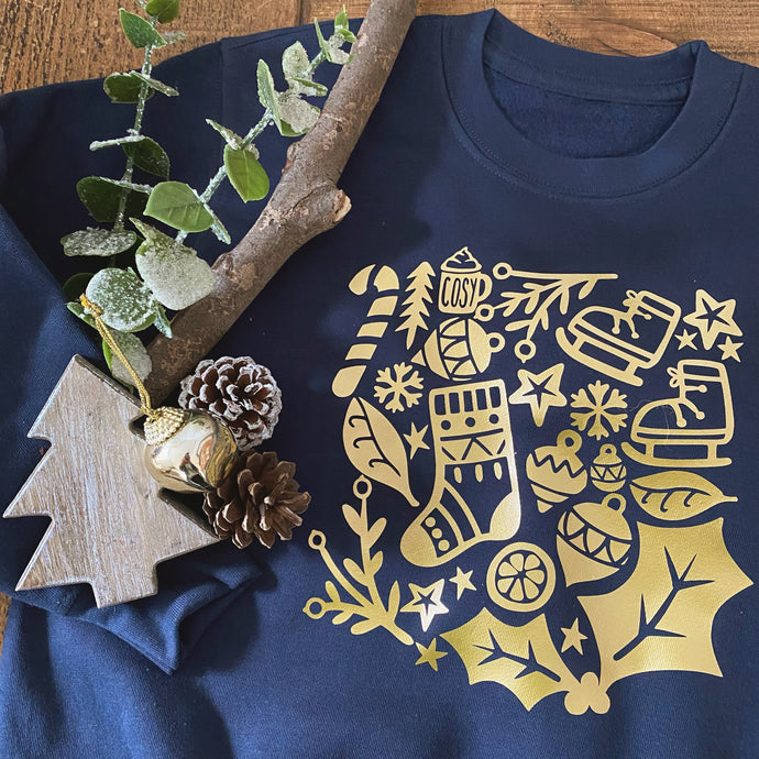 All Things Christmas - Baby Vest / Sleepsuit