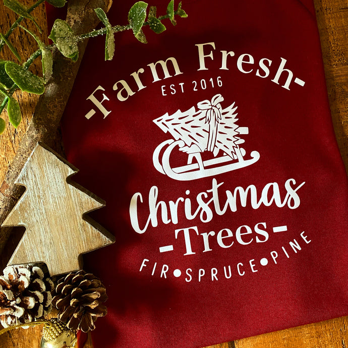 Farm Fresh Christmas Tree - Big Kids Top