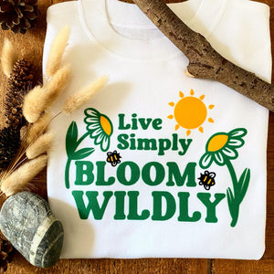 Bloom Wildly - Adult Sweater