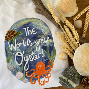 The World's Your Oyster - Adult Tshirt