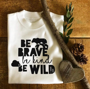 Brave Kind Wild - Zip Up Hoody