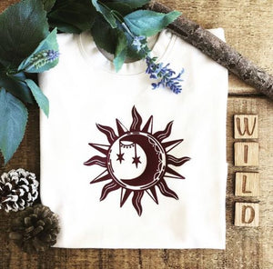 Sun, Moon & Stars - Tshirt