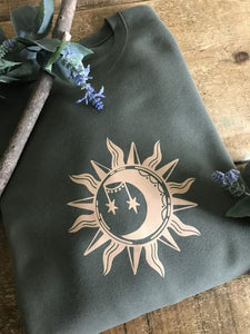 Sun Moon & Stars - Adult Sweater